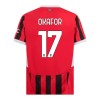 Nogometni Dres AC Milan Okafor 17 Domaći 24/25